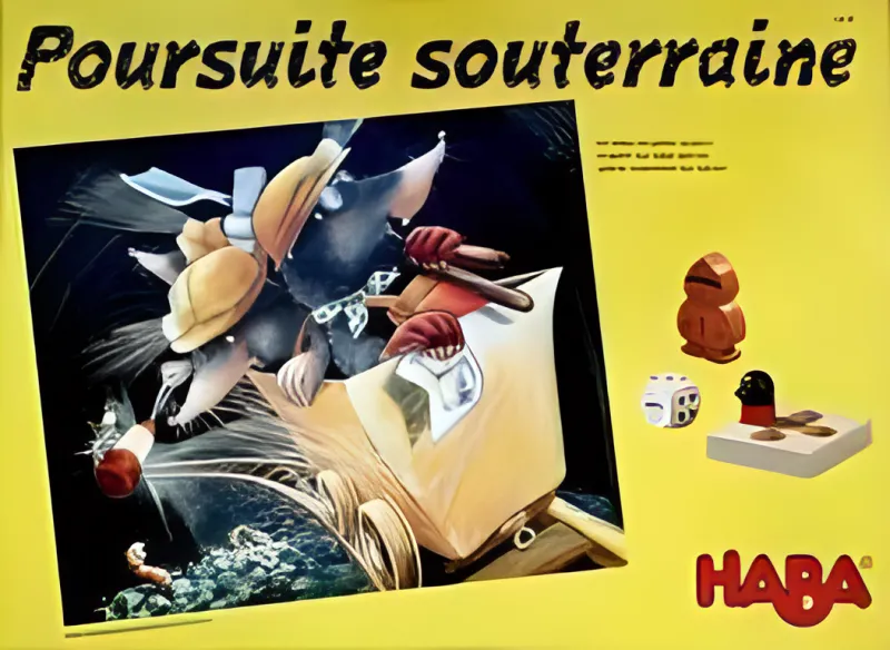 Boîte du jeu Poursuite souterraine