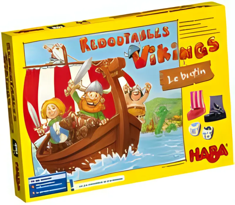 Boîte du jeu Redoutables vikings-Le butin