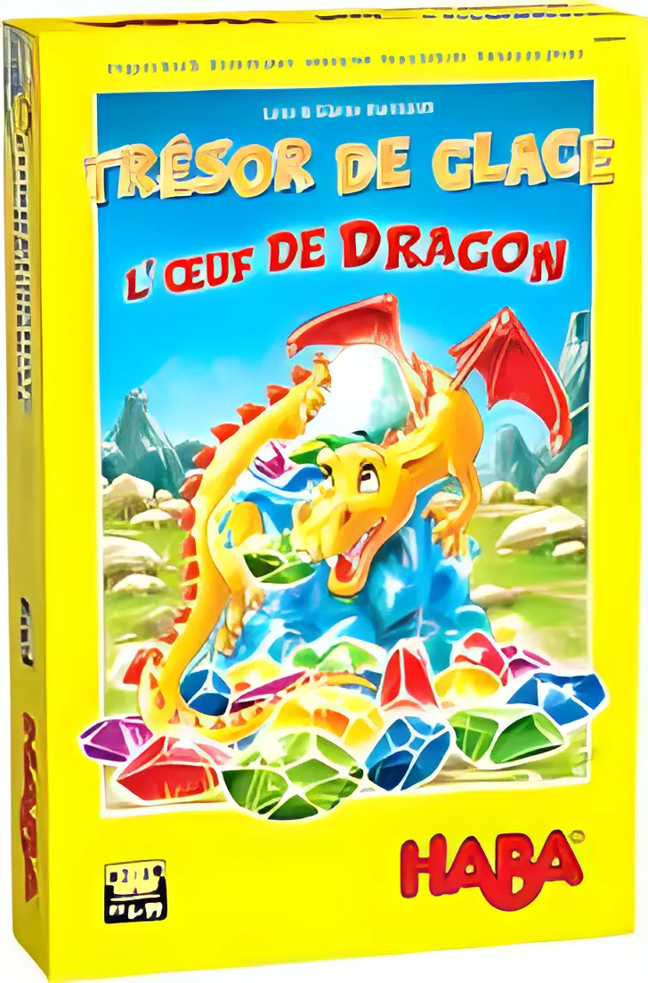 Boîte du jeu Trésor de glace-L'œuf de dragon