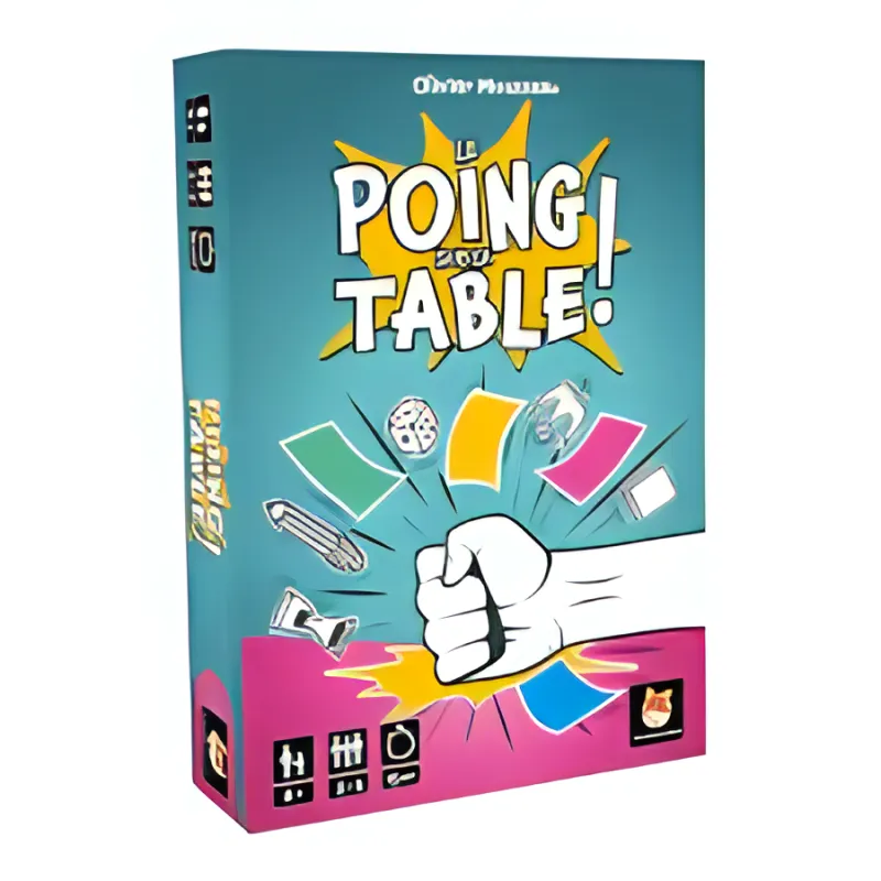 Boîte du jeu Le poing sur la table!