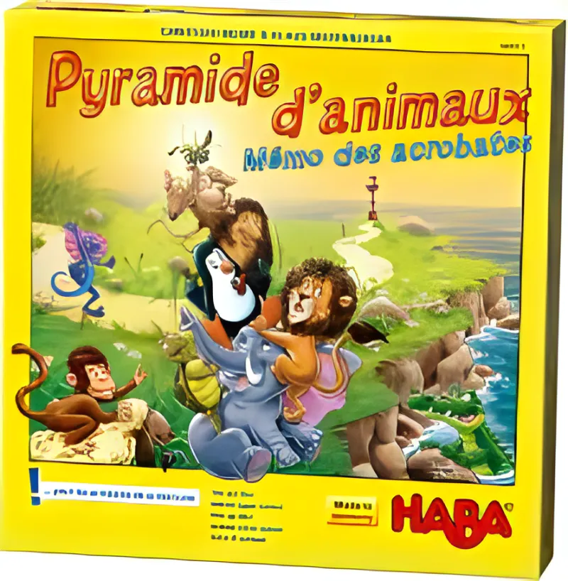 Boîte du jeu Pyramide d'animaux-Mémo