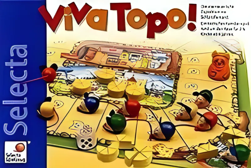 Boîte du jeu Viva topo