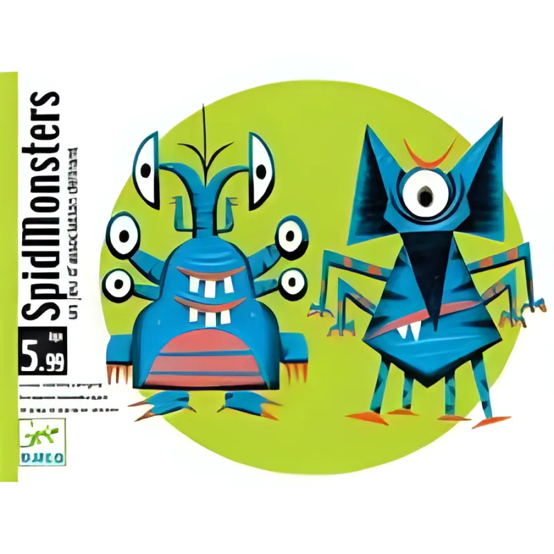 Boîte du jeu Spidmonsters