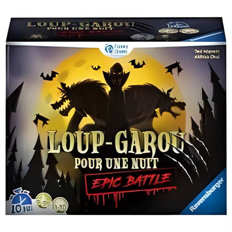 Boîte du jeu Loup-garou-Epic battle