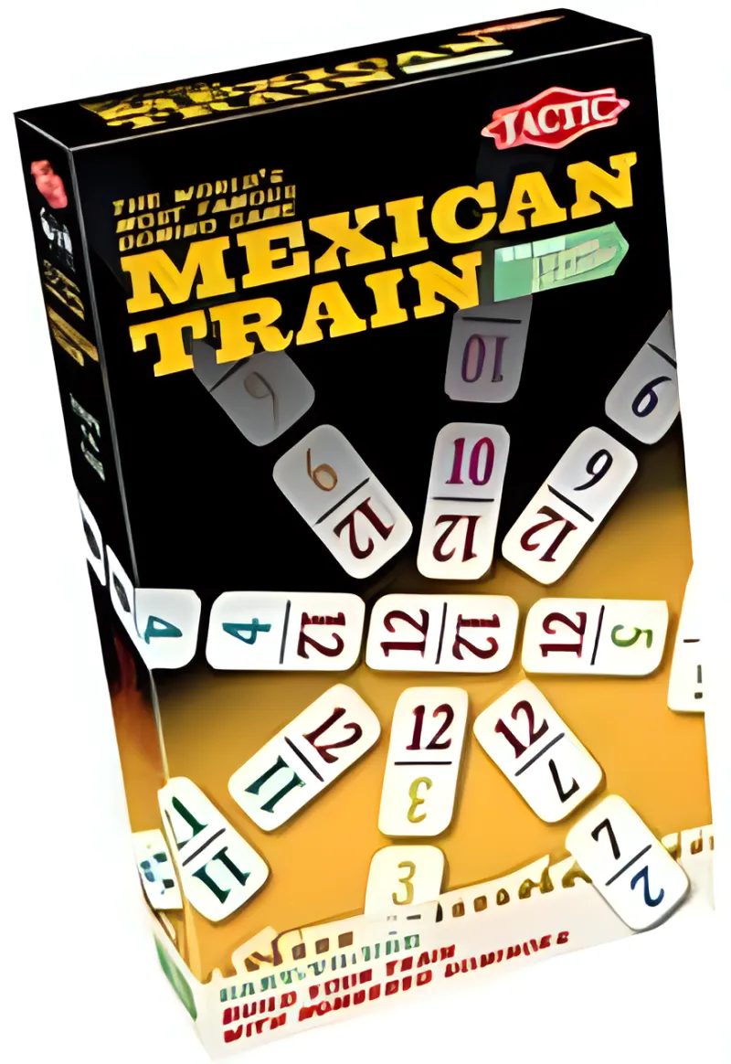 Boîte du jeu Mexican train