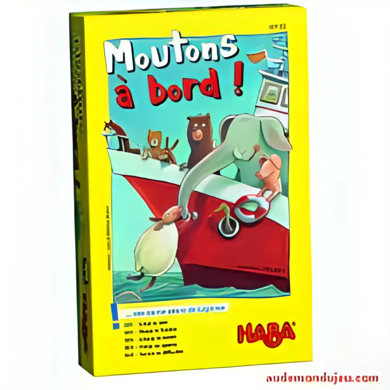 Boîte du jeu Moutons à bord!