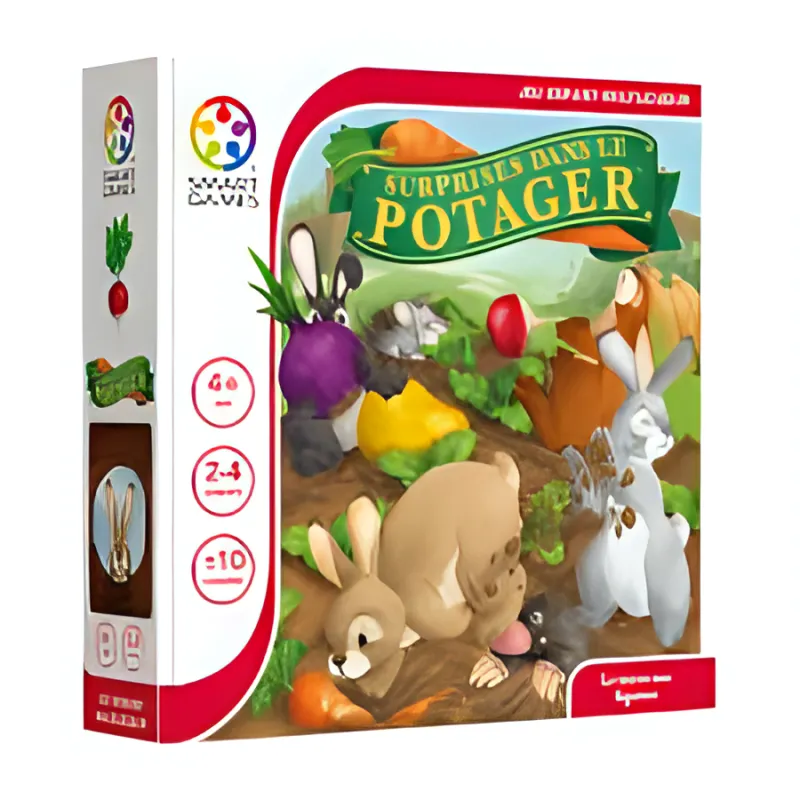 Boîte du jeu Surprises dans le potager