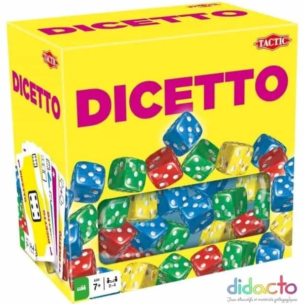 Boîte du jeu Dicetto