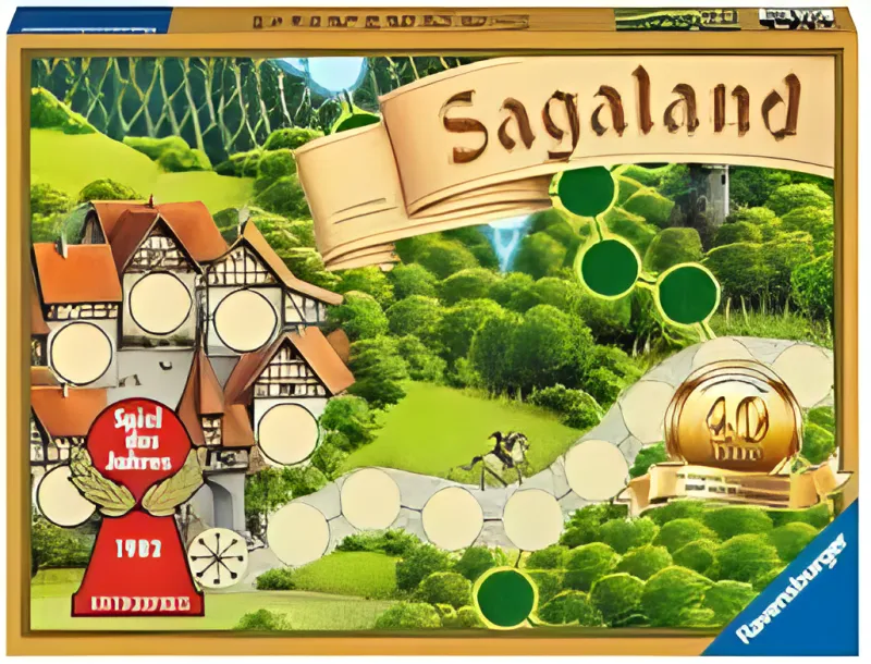Boîte du jeu Sagaland