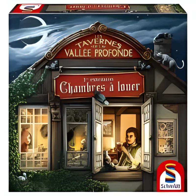 Boîte du jeu Les tavernes-Chambres à louer