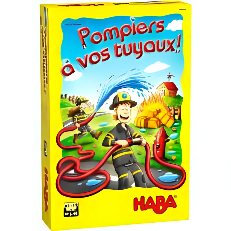 Boîte du jeu Pompiers à vos tuyaux!