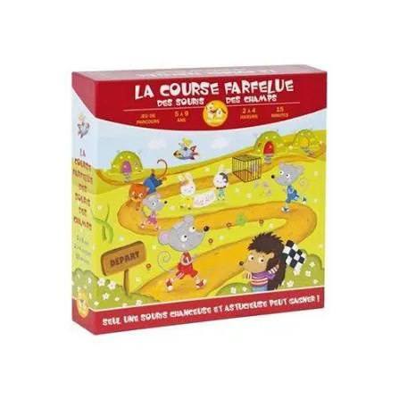 Boîte du jeu La course farfelue des souris des champs