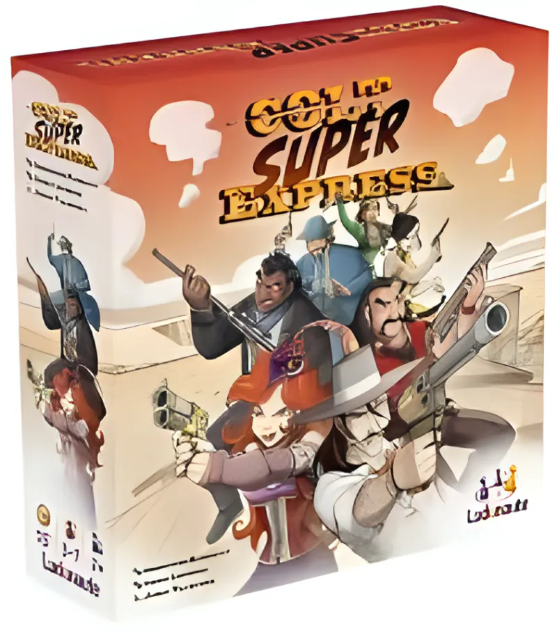 Boîte du jeu Colt super express