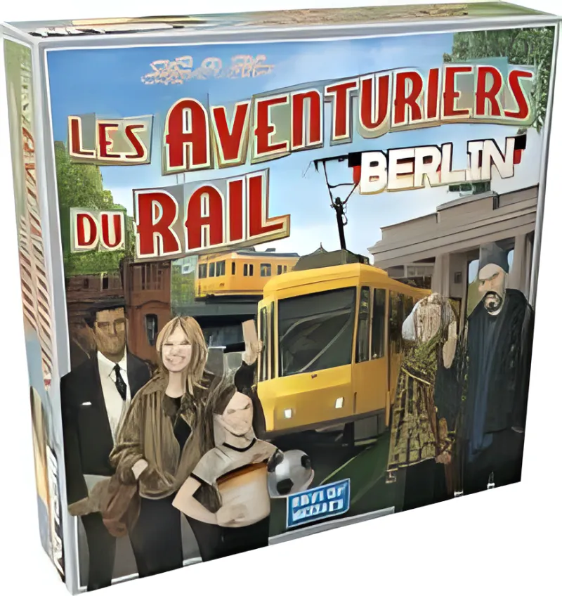 Boîte du jeu Les aventuriers du rail-Berlin
