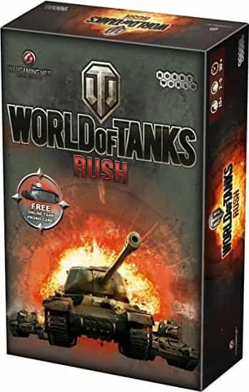 Boîte du jeu World of tanks-Rush