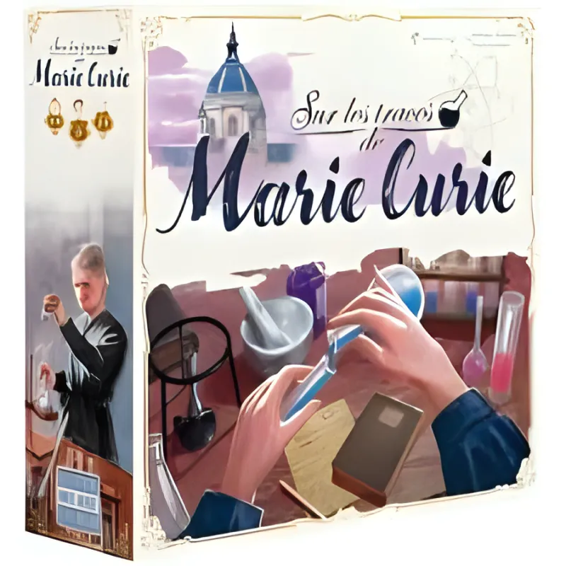Boîte du jeu Marie Curie