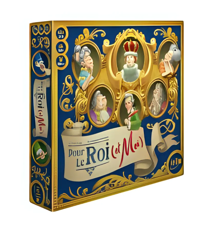 Boîte du jeu Pour le Roi (et Moi)
