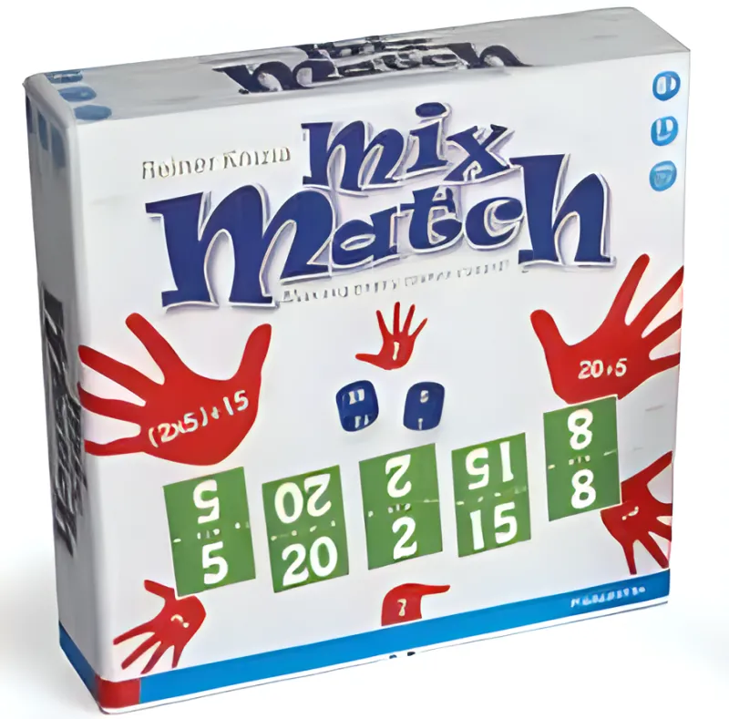 Boîte du jeu Mix match