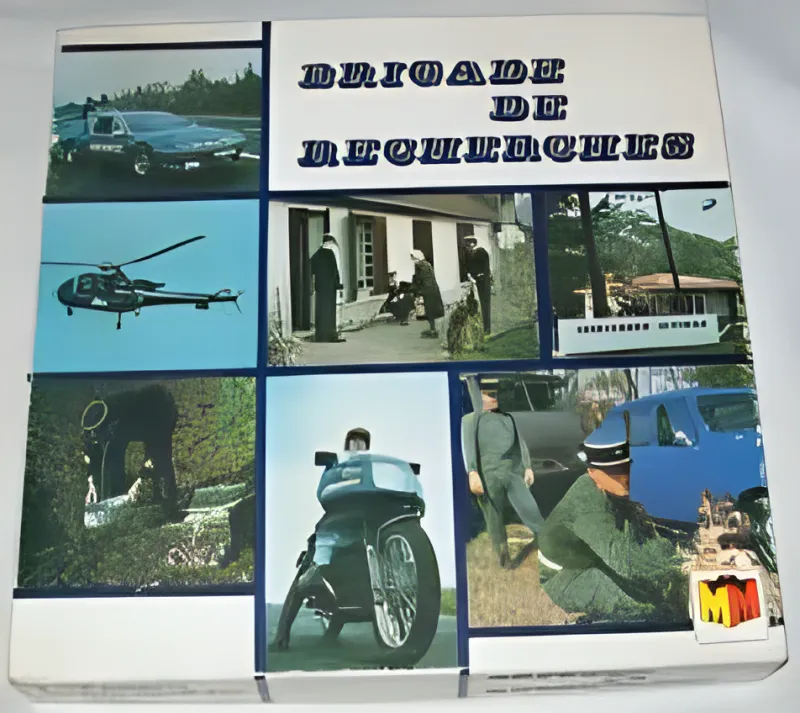 Boîte du jeu Brigade de recherches