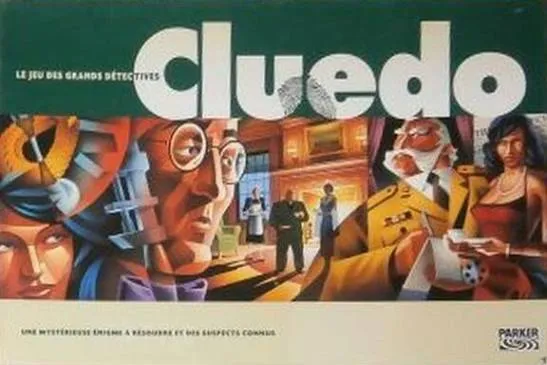 Boîte du jeu Cluedo 2003