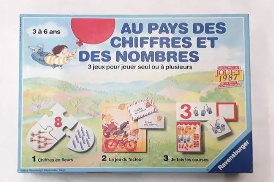 Boîte du jeu Au pays des chiffres et des nombres