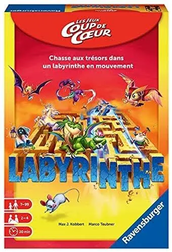 Boîte du jeu Labyrinthe (voyage)