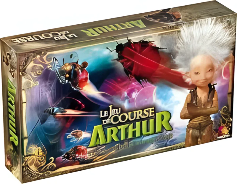 Boîte du jeu Le jeu de course Arthur...