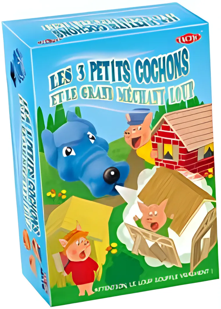 Boîte du jeu Les 3 petits cochons...