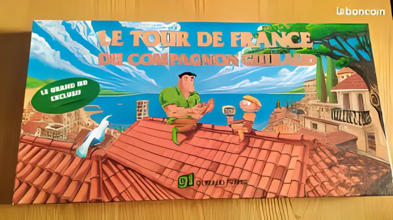 Boîte du jeu Le tour de France du...