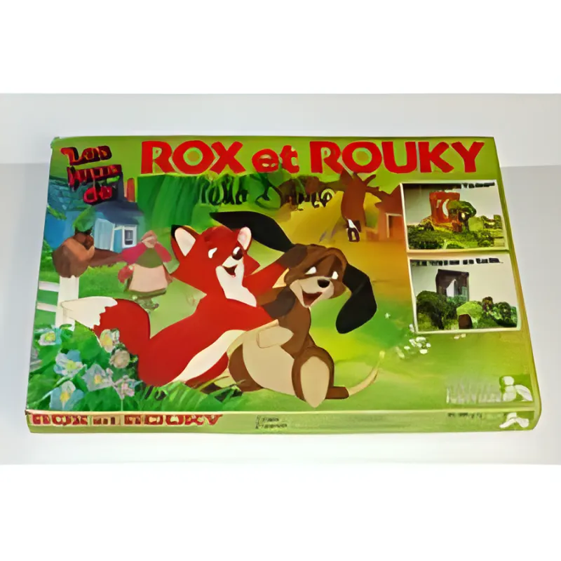 Boîte du jeu Rox et Rouky