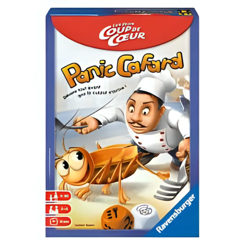 Boîte du jeu Panic cafard (voyage)