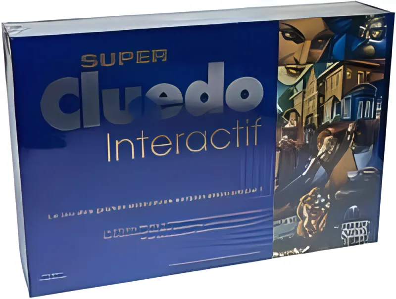 Boîte du jeu Super Cluedo intéractif