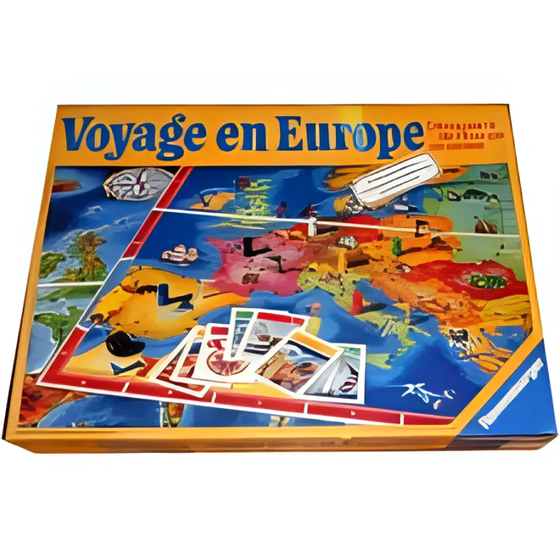Boîte du jeu Voyage en Europe