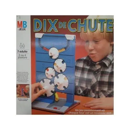 Boîte du jeu Dix de chute (1985)
