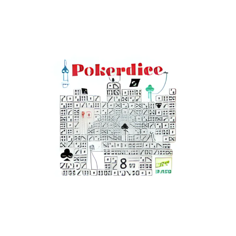 Boîte du jeu Poker dice
