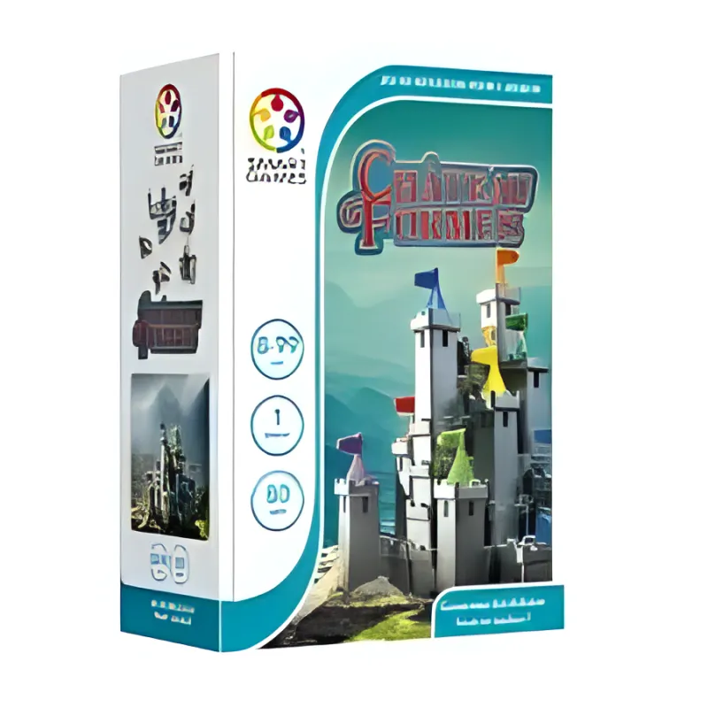 Boîte du jeu Château formes