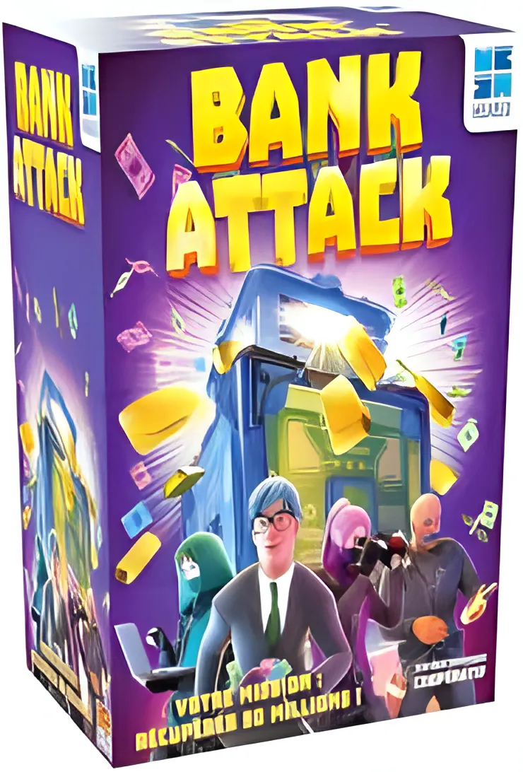 Boîte du jeu Bank attack