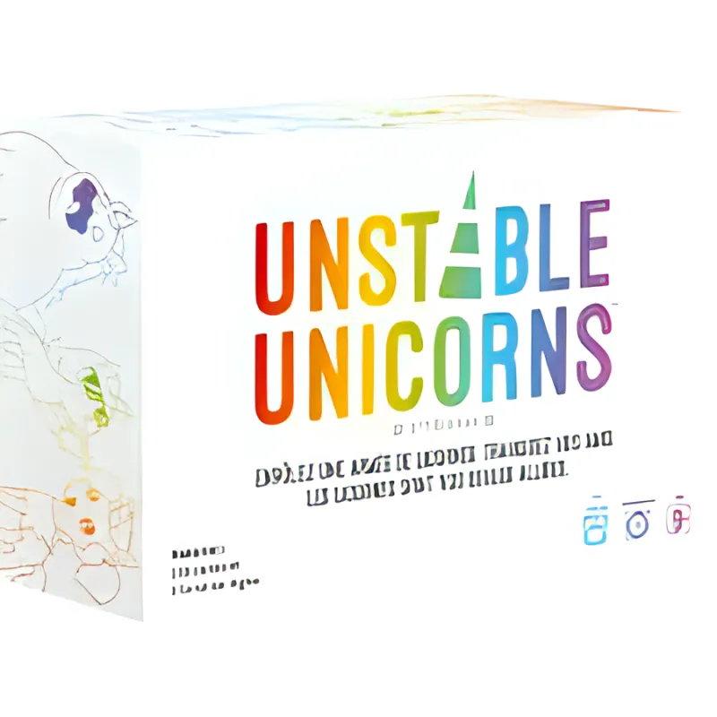 Boîte du jeu Unstable Unicorns