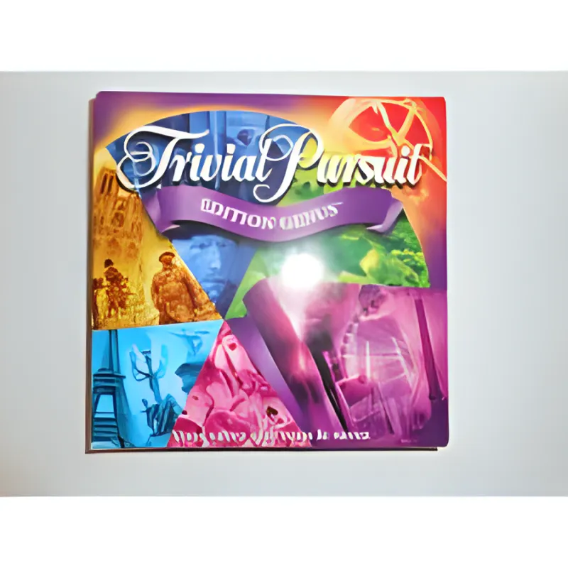 Boîte du jeu Trivial pursuit de voyage