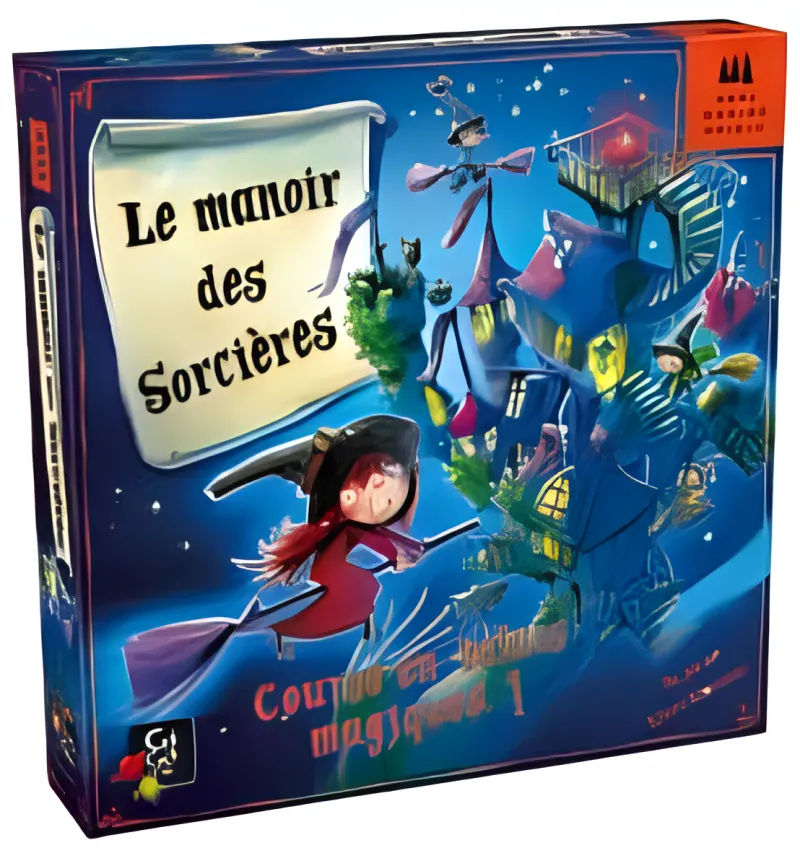 Boîte du jeu Le manoir des sorcières