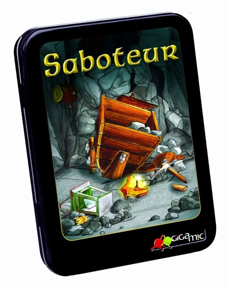 Boîte du jeu Saboteur