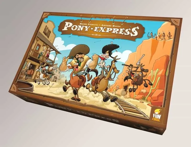 Boîte du jeu Pony Express