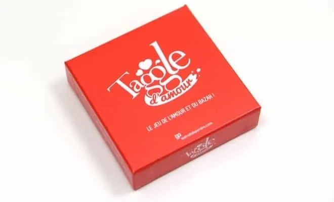 Boîte du jeu Taggle d'amour