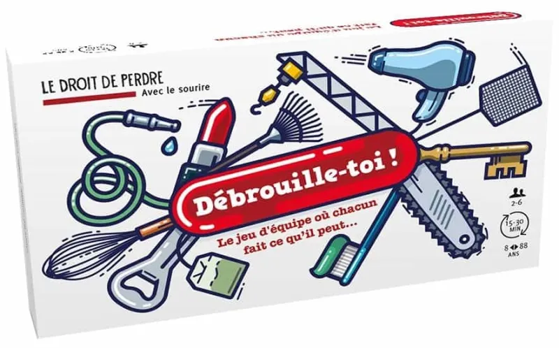 Boîte du jeu Débrouille-toi