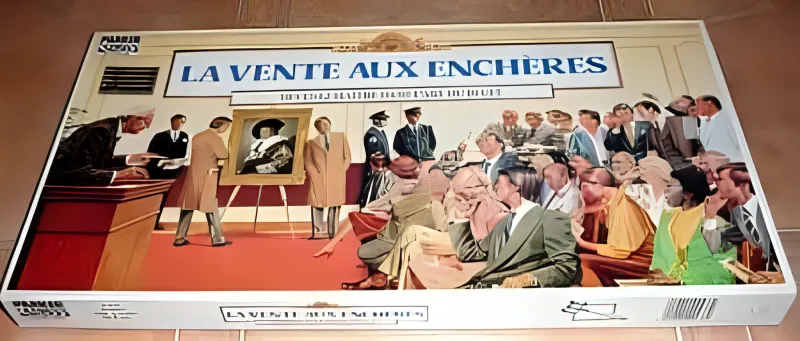 Boîte du jeu La vente aux enchères