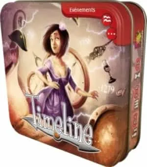 Boîte du jeu Timeline Evénements