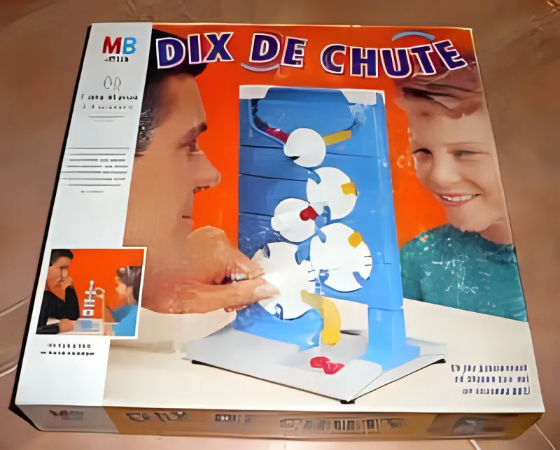 Boîte du jeu Dix de chute (1992)