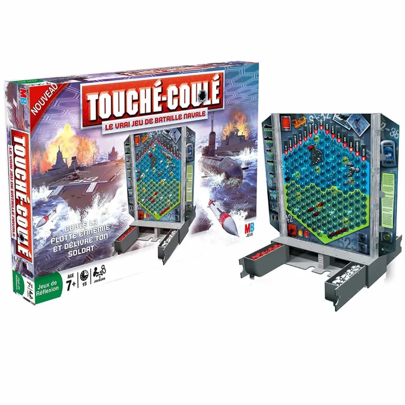 Boîte du jeu Touché coulé