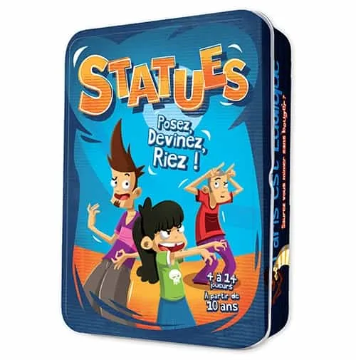 Boîte du jeu Statues