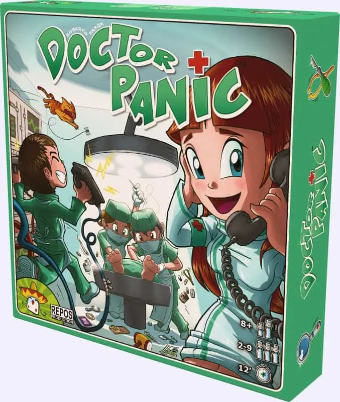 Boîte du jeu Doctor Panic